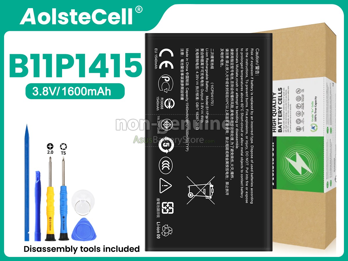battery for Asus B11P1415