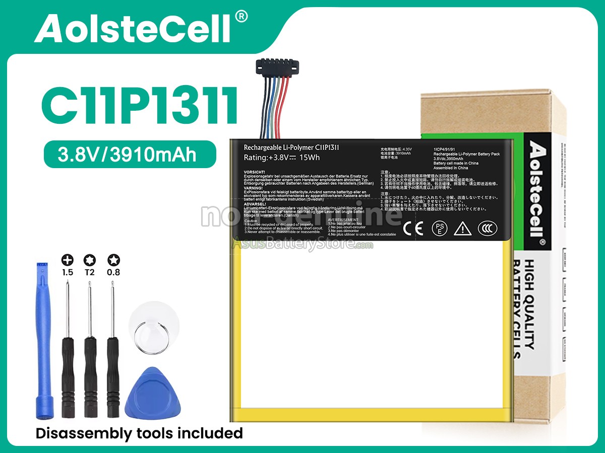 battery for Asus C11P1311