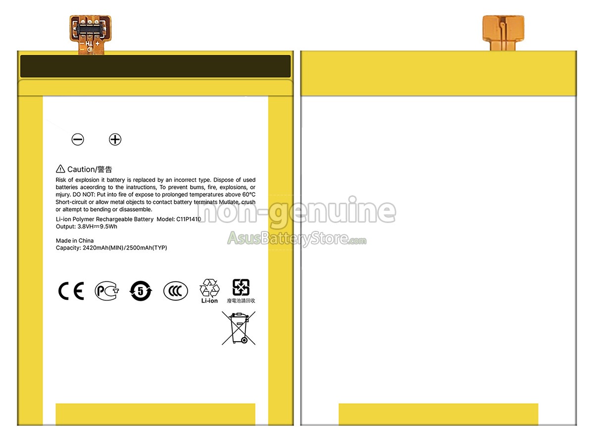 battery for Asus C11P1410