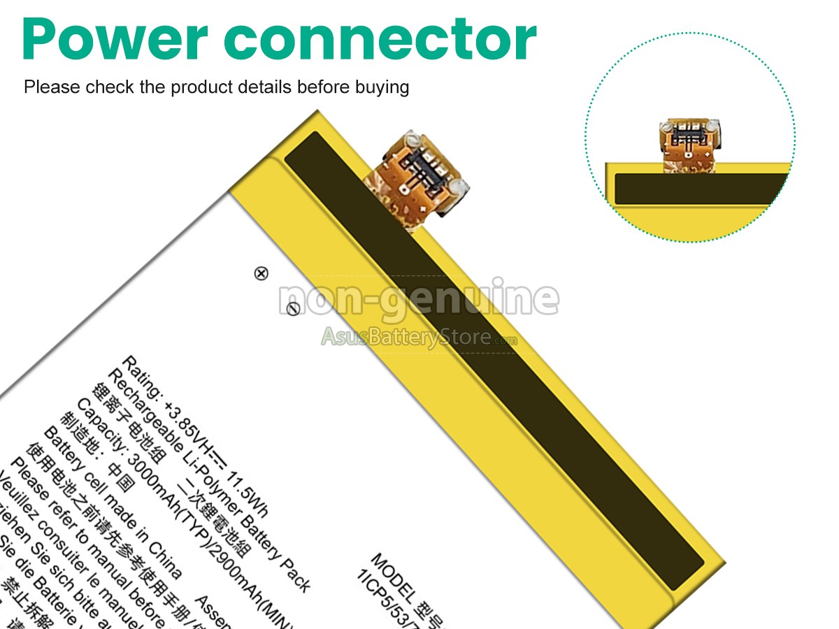 battery for Asus Z00A