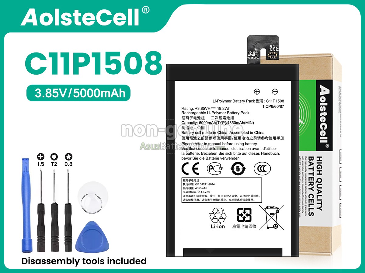 battery for Asus C11P1508