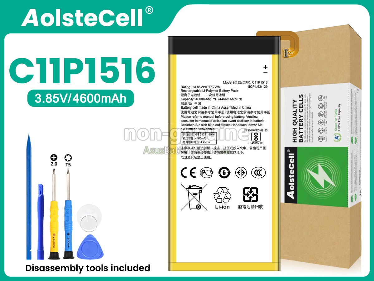 battery for Asus C11P1516