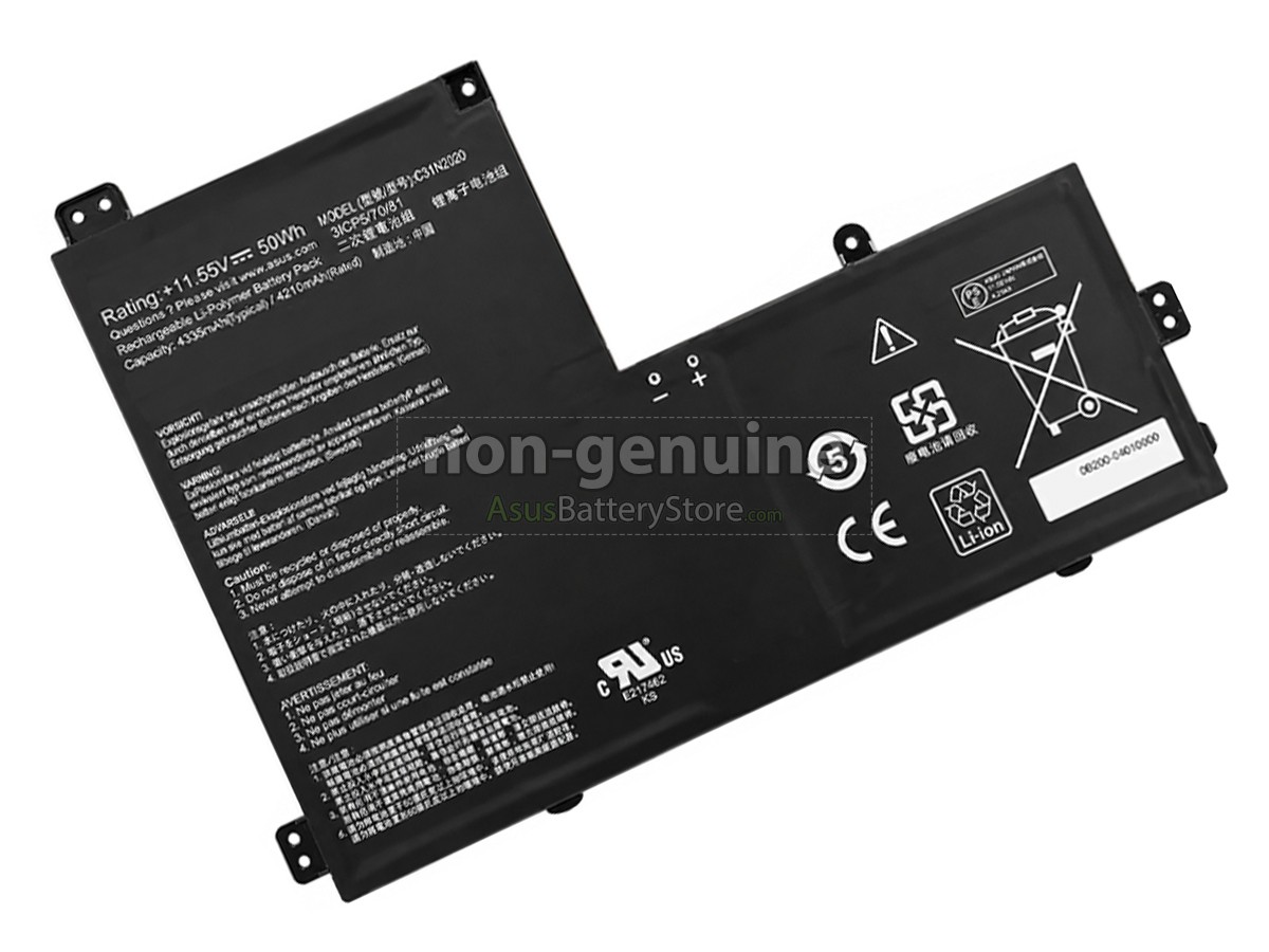 battery for Asus C31N2020(3ICP5/70/81)