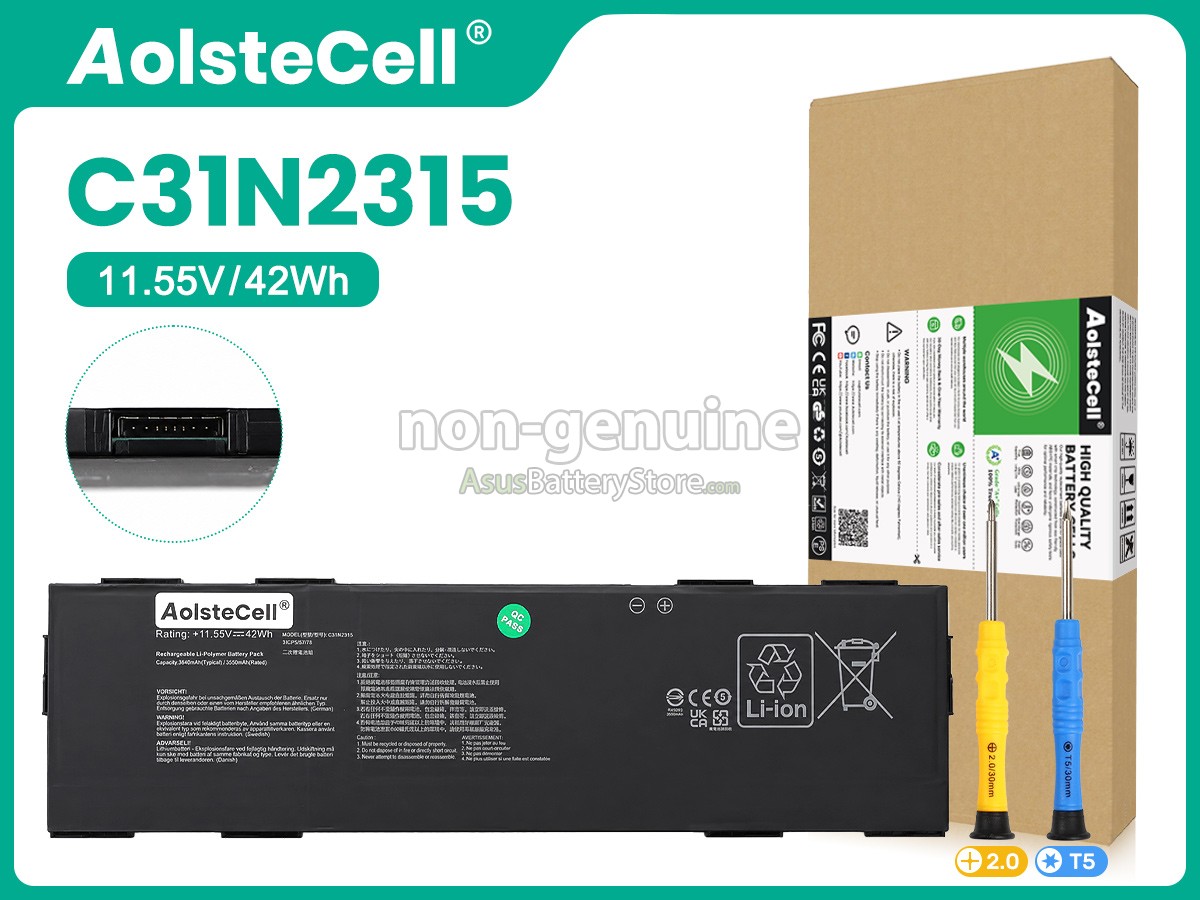 battery for Asus EXPERTBook P1 P1503CVA