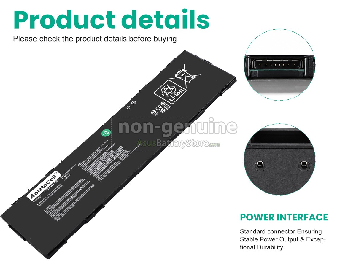 battery for Asus EXPERTBook P1 P1503CVA